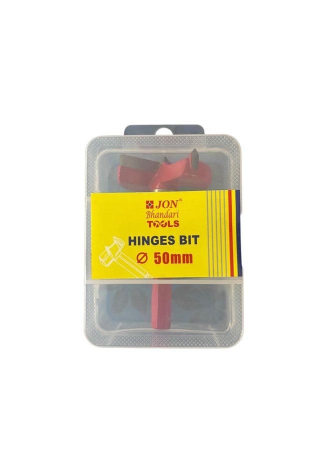 Jon Bhandari Tools 50mm Forstner Hinge Boring Drill Bit - Carbide Tipped Hole Cutter for Wood, Plywood & Woodworking - Precision Bit for Clean Flat-Bottom, Angled, Straight & Overlapping Holes - Image 4